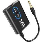 Zoweetek ML300 1Mii ML300 2 in 1 Bluetooth 5.2 Audio Transmitter & Receiver Black