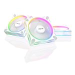 ASUS Prime MR120 ARGB Fan White Triple Pack 28mm Extra-Thick Frame Quiet high-Performance Cooling with PWM Control 20 ARGB