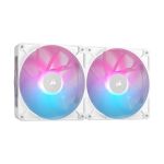 Corsair CO-9051024-WW iCUE LINK RX140 RGB 140mmPWM Fan Twin Starter Kit White