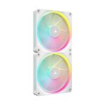 Corsair CO-9051032-WW iCUE LINK LX140 RGB 140mmPWM Fans Starter Kit Dual Pack White