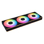 Lian Li 12CL1W3B UNI Fan CL Wireless 120 Triple Pack - 2.4 GHz Wireless Signal RGB & PWM PC Case Fans Control - Black