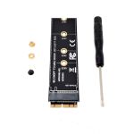 MC NVME-02MAC MacBook M.2 NVME Upgrade Adapter Card - 80mm macOS 10.13 High Sierra or Later