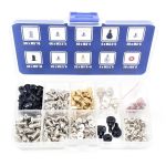 MC SCW-296PC 228 pcs PC Computer Screws Assortment Kit Computer Hard Drive Mother Board Standoffs Fans CD-ROM
