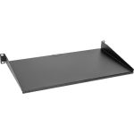 Rocstor Y10E086-B1 1U Universal Cantilever Rack Mount Shelf 10in (250mm) Depth 1U Rack Height x 19IN Rack Width Rack-mountable
