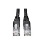 Tripp Lite N201-007-BK 7-ft. Cat6 Black Gigabit Snagless Molded Patch Cable