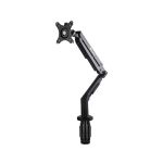 SilverStone SST-ARM12B Single Monitor Arm withMechanical Spring Design and Versatile Adjustability