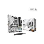 ASRock B850M Steel Legend WiFi mATX MotherboardAMD AM5 Ryzen 9000 8000 and 7000 series DDR5 Max 256GB PCI Express 5.0 M.2