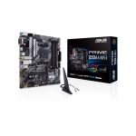 ASUS PRIME B550M-A WIFI II m-ATX Motherboard B550 Chipset AMD AM4 Socket 4x DDR4 DIMM Slots Max 128GB