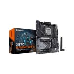 GIGABYTE X870 GAMING WIFI6 AMD AM5 LGA 1718 Motherboard ATX DDR5 4X M.2 PCIe 5.0 USB4 WIFI6 2.5GbE LAN EZ-Latch 5-Year Wa