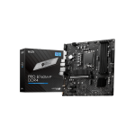 MSI PRO B760M-P DDR4 Micro ATX MotherboardIntel B760 Chipset LGA 1700 Socket 4x DDR4 DIMM Slots Max 128GB
