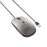 Unitek T060BGY01 Wired Mouse Space Grey