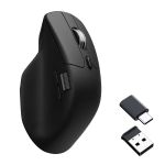 Keychron M6S-A71 M6 Wireless Mouse BlackPixArt 3311 1K Polling Rate Silent Micro Switch
