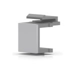 Ubiquiti UACC-Keystone-Blank-Inser Keystone Blank Insert 24PK - snap-in inserts that cover unused ports on the UniFi 24-Port Blank Keystone Patch Panel while maintaining its aesthetic