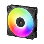 ARCTIC P12 Pro Reverse A-RGB 120 mm A-RGB PWM Fan with Cable Splitter ACFAN00322A Black