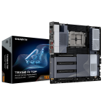 GIGABYTE TRX50 AI TOP 1.1 sTR5 AMD TRX50 EATX Motherboard - DDR5 PCIe 5.0 M.2 PCIe 5.0 USB4 Type-C Wi-Fi 7 Marvell 10GbE