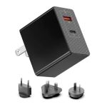 KFD QA5 Smart Travel GaN 45W Power Adapter Black