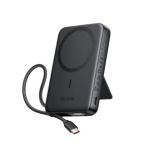 Mcdodo MC-8651 UniPower Series
10000mAh All-in-One Magnetic Power Bank w/ USB-C Cable&Stand Black