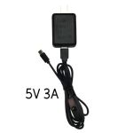 USB C Power Supply with On/Off Switch for Raspberry Pi 4 Model B/Pi 400 4.9ft  (1.5M) Black