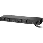 APC AP6031A NetShelter Basic Rack PDU 0U/1U 208V 30A 4 C19 outlet 11.98 ft Cord Length 1U Horizontal Rack-mountable