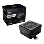 ASRock PRO Series PRO-750G 750 W ATX 3.1 Compatible 80 PLUS GOLD Certified Power Supply