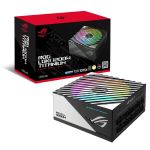 ASUS ROG Loki SFX-L 1200W Titanium Fully Modular Power Supply 80+ Titanium 120mm PWM ARGB Fan Aura Sync ATX 3.0 Compatible