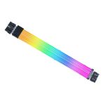 Lian Li Strimer Wireless 8 Pin - Addressable RGB Power Extension Cable Fits CPU EPS - Light Guides - Wireless Controller NOT