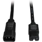 Tripp Lite P018-002 2ft. Heavy Duty 14AWG Power Cord IEC-320-C14 to IEC-320-C15 Black