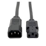 Tripp Lite P004-010 10ft Standard Computer Power Extension Cord 10A 18AWG C14 to C13 black
