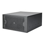 Silverstone RM53-502 5U Rackmount Server Chassis with Dual 5.25in Bays & 360mm Radiator Support