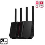 ASUS RT-BE92U BE9700 Tri-Band WiFi 7 (802.11be) Smart AiMesh Extendable Router - Black