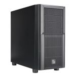 Silverstone SETA X1M Mid-Tower ATX Chassis with 4 x 5.25in bays. high-airflow cooling. and high-performance hardware