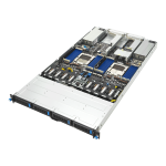 ASUS RS700A-E13-RS4U-2KW10 1U Rackmount Barebone Server Dual AMD EPYC 9005 SP5 Supported 24x DDR5 ECC RAM Slots4x Hot-Swap NVMe/SATA/SAS Dual 10GbE 2000W Redundant PSU