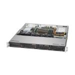 Supermicro SYS-5019P-MT 1U UP LGA 3647 Intel C622 Intel Xeon Scalable Processors 4 Hot-swap 3.5in SATA3 bays w/ RAID 8x DIMM