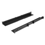 StarTech UNIRAILS1UB 1U 19in Server Rack Rails24-36in Adjustable Depth /Universal 4 Post Network/Server/UPS Equipment Mounting