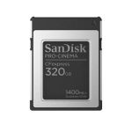 SanDisk SDCFEC-320G-GN4NN PRO-Cinema CFexpress Type B 320GB - Up to 1700MB/s Read Speeds 8K Video Capture