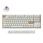 Keychron K8H-Q1 K8 HE Wireless Magnetic SwitchCustom Keyboard Special Edition White Gateron Double-Rail Magnetic Nebula Switch