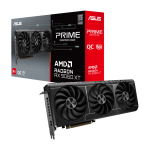 ASUS PRIME-RX9060XT-O16G AMD Radeon RX 9060 XT Prime OC 16GB Graphics Card PCIe 5.0 3x DisplayPort 2.1 1x HDMI 2.1