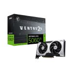 MSI G506T-8V2P NVIDIA GeForce RTX 5060 Ti VENTUS 2X PLUS Graphics Card 8GB GDDR7 PCI Express 5.0
