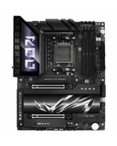 ASUS ROG CROSSHAIR X870E HERO ATX AM5 Motherboard Ryzen 9000/7000 Socket AM5 LGA 17184 4x DDR5 DIMM 2 x PCIe 5.0 x16 Slots