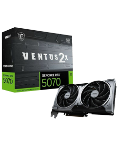 MSI G5070-12V2C NVIDIA GeForce RTX 5070 VENTUS 2X OC Graphics Card 12GB GDDR7 PCI Express 5.0