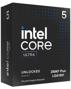 Intel Core Ultra 5 250KF Plus Processor 18 Cores 5.3GHz Turbo Retail Box BX80768250KF