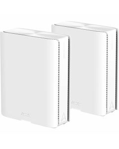 ASUS BQ16 Pro(W-2-PK) ZenWiFi BQ16 PRO Mesh Router 2 Pack Dual 10G Ports each AiMesh WiFi 7 802.11be 4G & 5G Mobile Tethering