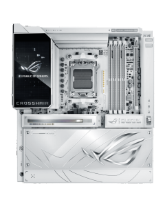 ASUS ROG CROSSHAIR X870E GLACIAL EATX AM5 Motherboard Ryzen 9000/7000 Socket AM5 LGA 1718 4x DDR5 DIMM 2 x PCIe 5.0 x16 Slots