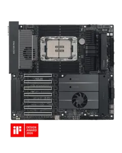 ASUS Pro WS W890E-SAGE SE SSI EEB Motherboard Intel Socket LGA4710-2 Intel W890 Chipset 8x DDR5 DIMM Slots Max 2048GB 2x Intel 10Gb Ethernet 1x Gigabit Ethernet Supports Windows 10/11