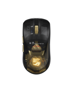 ASUS ROG HARPE II EXTREME EDITION 20 ExtremeLightweight Optical Gaming Mouse ROG SpeedNova Wireless Technology65K Sensor 24K Gold-Plated Design Accents