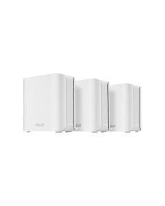 ASUS BD5(W-3-PK) ZenWiFi BD5 Dual-band WiFi 7 Mesh 5000 Mbps 6800 sq.ft (3pk) Dual 2.5G Ports Security and Parental Controls