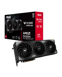 ASUS TUF-RX9070XT-O16G-GAMING TUF Gaming Radeon RX 9070 XT OC Edition 16GB GDDR6 Gaming Graphics Card PCIe 5.0 HDMI/DP 2.1