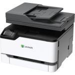 Lexmark MC3326i Wireless Laser Multifunction Printer-Color-Copier/Scanner-26 ppm Mono/26 ppm Color Print-600x600 Print-Automatic Duplex Print-50000 Pages Monthly-251 sheets Input-Color