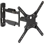 StarTech FPWARTB1M Full Motion TV Wall Mount For 32in to 55in Monitors Heavy Duty Steel Mount with Articulating Arm VESA