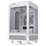 Thermaltake CA-1R3-00S6WN-00 The Tower 100 MiniComputer Case Tempered Glass 3 x USB Ports. 1x Audio In 1x Audio Out